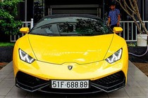 Lamborghini "hàng khủng" của Cường Đô La ra Đà Nẵng